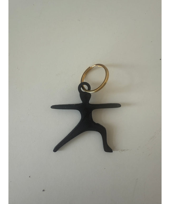 Llavero posturas de yoga