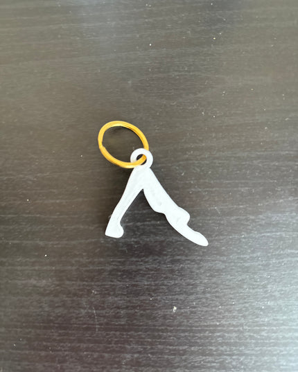 Llavero posturas de yoga
