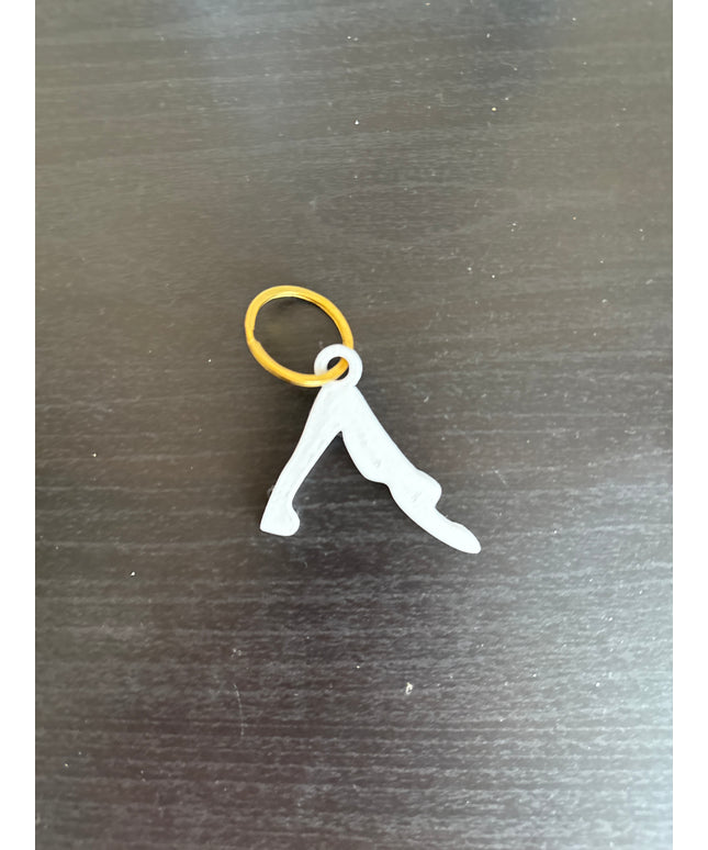 Llavero posturas de yoga