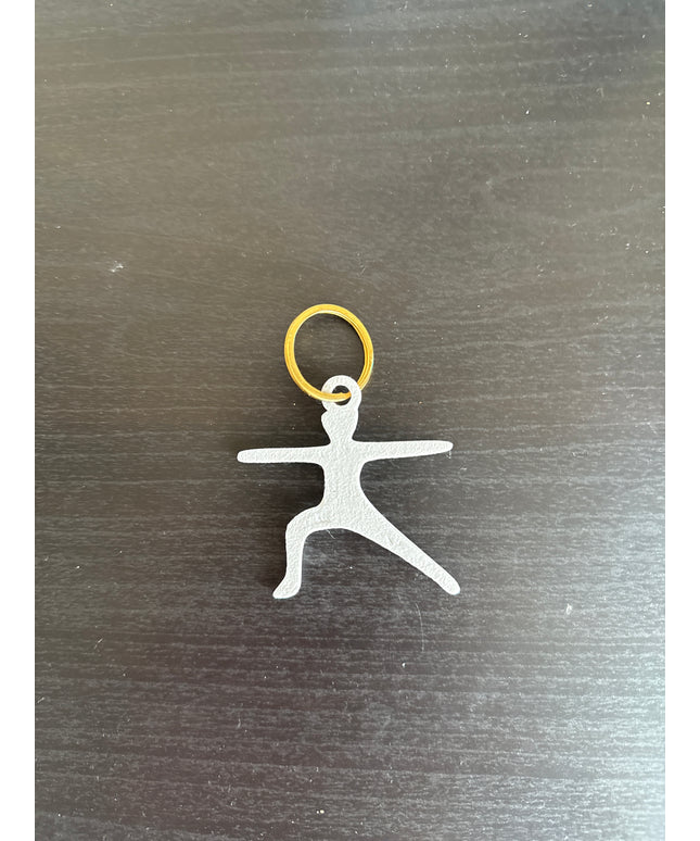 Llavero posturas de yoga