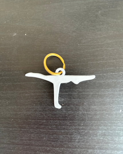 Llavero posturas de yoga