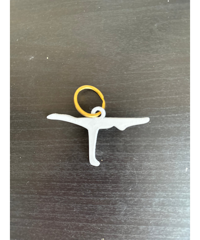 Llavero posturas de yoga